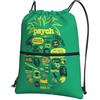 YYHHAOFA Psych ananas citazione stampa coulisse zip zaino - leggero impermeabile palestra borsone con tasca per viaggi sport yoga