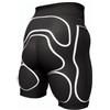 UrbanHui Pantaloncini protettivi imbottiti con cuscinetti in EVA per il coccige per sci, snowboard e pattinaggio, traspiranti e anti-caduta per adulti (protezione fianchi M)