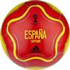 adidas Performance Capitano Spain Soccer Ball, Bold Gold/Red, 5