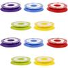 CHILDWEET Porta Lenza da Pesca e Conservazione Bobine Avvolgi Lenza 10 Pezzi in Silicone Portatile e Versatile per Attrezzatura da Pesca