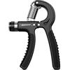 CVHfhjTG rafforzatore di presa, Ginnico for avambraccio regolabile for esercizi for mani da 5-60 kg con e-book for migliorare la forza e riabilitazione della presa for allenatore di braccia, polsi forti
