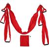 Yosoo Health Gear Set Altalena Yoga Aerea, Amaca Yoga in Cotone Poliestere con Lunghezza Regolabile, Supporta l'allenamento e l'allineamento del Stretching, per Esercizi Fisici Interni Ed