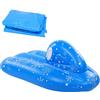 Lylithuif Gonfiabile Per Bambini Sci Auto Kid Snowboard Gonfia Snow Tubing Zattera Giocattolo Per Il Divertimento Invernale E Gli Sport Acquatici Estivi Realizzato In Resistente Materiale