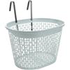 AMUSLESUR Cestino Anteriore per Bicicletta in Plastica Filo Rinforzato, Facile da Installare e Resistente, per Ciclismo e Trasporto di Borse della Spesa