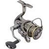 Halearo Mulinello da Pesca Mulinello da Spinning in Metallo Fuso Lungo per Pesca in Acqua Dolce e Salata Lega di Alluminio 1 unità (#2)