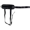Marchfunny Cinghia di fissaggio per pesi alla caviglia con fettuccia in nylon rinforzato e chiusura con fibbia resistente per allenamento dinamico della forza (nero)