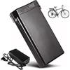 HJGHY ,24v 14ah, Pacco batterie al Litio per Portapacchi Posteriore da 24 V 10 Ah 14 Ah, Batteria di Ricambio per Bici elettrica da 36 V 10,5 Ah 7,8 Ah con Caricabatterie per Motore ebike