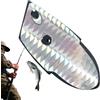 Generic Esca artificiale per salmone adatta per la pesca a traino | Esca artificiale per la trota adatta per la pesca da traino | Molletta per esche pesanti e salmone costiero | Utensili per esterni lago lato