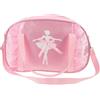 GALPADA Zaino Danza Bambina Oxford Rosa con Tracolla Regolabile, Borsa da Ballo Portatile per Allenamento Quotidiano e Performance Speciali