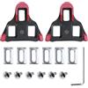Generic Tacchette per scarpe da bicicletta, 2 pedali per bicicletta bloccabili