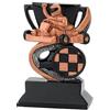 tecnocoppe Trofeo Go Kart 10,00 cm Targhetta Personalizzata Omaggio