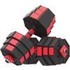 MNUvxzaewf Set di manubri, set pesi, 2 pezzi, staccabili, moda, resistenti, forniture for esercizi, for allenamento muscolare delle braccia(20kg(10kg*2))