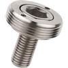 MISUVRSE Viti per pedivella per bicicletta, 8 x 15 mm, viti di fissaggio per movimento centrale, viti quadrate