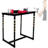 Generic Tavolo da combattimento professionale for braccio di ferro - Perfetto for le competizioni di forza del polso for adulti(Nero)