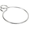 Yosoo Health Gear Anello di Recupero dell'ancora in Acciaio Inossidabile da 6 Mm Anello di Ancoraggio Marino per la di Ancoraggio della Barca di Assistenza a Clip Rapida Facile Sollevamento del
