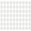 USHOBE Perline da Pesca 1000 Pezzi Ovali in Plastica Bianca Luminose Resistenti per Pesca Notturna in Acque Profonde e Torbide per Bass e Lenze