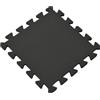 Kaloriko Tappetini per pavimento, 54 pezzi, in schiuma EVA, colore nero, 4,86 m², antiscivolo, attenuazione delle vibrazioni, ginnastica, fitness, casa, parquet, laminato