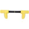 SALALIS Esercizio per Braccia e Cosce da Uomo Robusto 2 in 1 Allenatore per Muscoli del Pavimento Pelvico per Palestra di Casa Giallo 22,2x7,5x5,9 Pollici