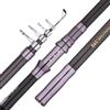 ZHAOQIN Canna Da Pesca Canna Da Pesca Telescopica Rotante Portatile 2.4M, .7M, 3.6M, .9M, 4.5M Viaggi Mare Barca Alla Carpa Attrezzatura(2.1m)