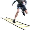 SANON 4M Scala Agilità Scaletta Allenamento Calcio 8 Piolo Step Ladder Regolabile Esercizio velocità Fitness, Custodia Portatile, Interno e Esterno Esercizi di Calcio