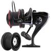 Halearo Mulinello da Spinning 13BB+1RB Ruota da Pesca Ad Alta velocità con Rapporto di Trasmissione 4.1:1 per Pescatori e Rosso 150 Mm/5,9 Pollici (TP9000)