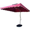 Generic CMBSSTFC Ombrellone da Esterno, Ombrellone Quadrato, Ombrellone a sbalzo Impermeabile da 250 cm Doppio Ombrellone Superiore, Ombrellone per Ombrelloni da Piscina da Spiaggia