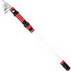 Lastdaytime Canna da pesca telescopica in fibra di carbonio per surf casting, attrezzatura da viaggio portatile per acqua salata, roccia, barca, uso acqua dolce, colore bianco, lunghezza 1,8 m (2,1 m bianco)