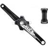 LHHL Mountain Bike Kit di Guarnitura 170mm con Manovella Nera 32/34/36/38T con Staffa Inferiore Adatto for 8-12 velocità La Maggior Parte degli Accessori di Ricambio MTB(Black)