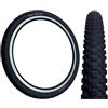 Kenda Piccolo blocco otto 26 x 2.10 nero Mountain Bike pneumatico K-1047