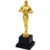 DAWTHTW Statua di trofei placcata in oro, 19 cm, 22 cm, 24 cm, per eventi scolastici e decorazioni, premi e trofei