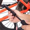 YUEHISY Pompa da Bicicletta con 120 PSI - Mini Gonfiatore Portatile per Pneumatici da Bici, Doppia Valvola, Pompa Manuale in Nylon Leggero per Bici da Strada e Mountain Bike
