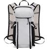 SALALIS Zaino Idrico Leggero per Ciclismo, Corsa, Escursionismo, con Tasche Multiple per gli Elementi Essenziali in Nylon, 41x24x13 Cm (Bianco Grigio)