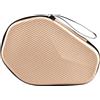 NUEAYMS Borsa portatile per racchette da ping pong, esagono da ping pong, con cerniera, per 2 racchette, attrezzatura da ping pong leggera