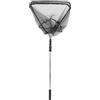 Hidyliu Guadino da Pesca Telescopico Design Leggero e Pieghevole per Pescatori e Appassionati di Pesca Lega di Alluminio 106 Cm Piegato