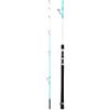 Halearo Canna da Pesca Telescopica Portatile 2 Pezzi Canna da Acqua Salata Offshore per Pesca All'aperto in Fibra di Carbonio 370-400 G (1,8 metri)