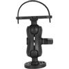 Generic Base di Montaggio Universale per Ecoscandaglio Supporto a Sfera con Rotazione a 360° Durevole per Barche da Pesca GPS 3,94 Pollici X 5,9 Pollici