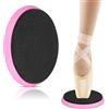 Housoutil Disco Rotante per Balletto in Nailon e Sponge per Correggere la Postura e Migliorare L'equilibrio, Attrezzo per Allenamento Yoga e Balletto Rosa