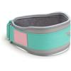 Marchfunny Cintura da donna grigia per sollevamento pesi per squat stacchi da palestra allenamento in schiuma EVA supporto per la schiena con fibbia in metallo resistente e cinghie regolabili L (M)