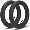 Tsawntd Camera d'aria da 2 pezzi 12 1/2 X /4, camera d'aria in gomma butilica 12, 5 X, 25 con valvola ad angolo per bici elettriche e tricicli, 5x2, 25, 5