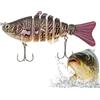 Generico Esca Da Pesca Artificiale Nuotante Esche Nuotanti Dure per Bass