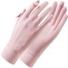 YGSGJSP Guanti con protezione solare Guanti estivi traspiranti in seta di ghiaccio da donna protezione solare moda antiscivolo dito lanciando equitazione sottile anti UV(Grey)