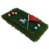 Halearo Tappetino da Pratica per Putting Green Galleggiante da per Divertimento Indoor e Outdoor, Dimensioni 30x60 Cm, Base in Gomma per Assorbimento degli Urti, Regalo Perfetto per gli Amanti del