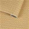 VaryFloral Carta da Parati Adesiva Muro Effetto Rattan Carta da Parati 30cmx300cm Pellicola Adesiva per Mobili Tessuto Adesivi Murali Beige Consistenza Decorazioni Parete Credenza Mobili Armadio