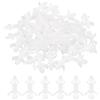TopHomer Distanziatori di supporto per PCB, 8 mm, colore bianco, altezza di supporto per PCB Standoff Isolamento Board Stand Colonna Testa Rotonda Supporto in plastica per PCB PC Board