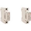 A2ZWORLD 2 Pezzi Suoneria Modulare Barra DIN 220V, Campanello Elettrico da Quadro, 1 Modulo DIN, Montaggio su Guida DIN 35mm, per Segnalazione Acustica Impianti Elettrici