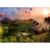 murando - Carta da parati Foresta Bosco 150x105 cm Fotomurali in TNT Murale alla moda Decorazione da Muro XXL Poster Gigante Design Carta per Pareti Soggiorno Montagnes Indossare c-A-0132-a-a