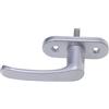 Aqbau® Maniglia per finestra del balcone in metallo (argento)