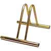 PEBSHOP Rastrelliera portabiciclette 1 posto 37,5 x 28,5 x H33,5 cm.