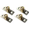 BE-TOOL 4 guide per porte scorrevoli in metallo, accessori per porte di sicurezza, 12 mm