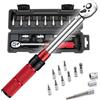 ROCKBROS Chiave Dinamometrica Bici 2-24 Nm, Set Chiavi a Cricchetto 1/4